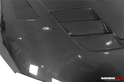 Capó de fibra de carbono DarwinPRO para Toyota GR Supra (J29 DB) 2019-UP (estilo A90 A91 BKSSII)