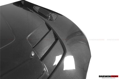 Capó de fibra de carbono DarwinPRO para Toyota GR Supra (J29 DB) 2019-UP (estilo A90 A91 BKSSII)
