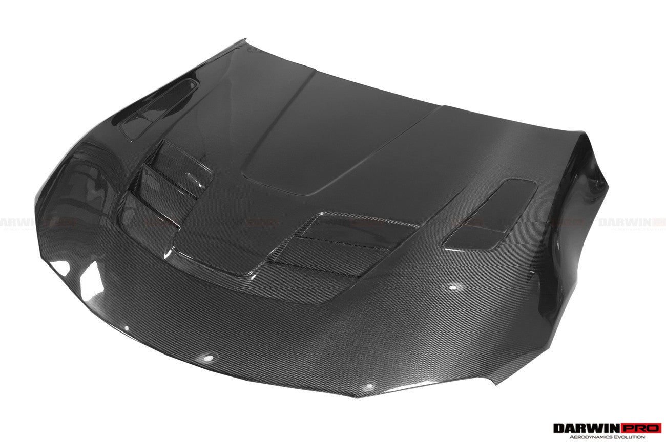 Capó de fibra de carbono DarwinPRO para Toyota GR Supra (J29 DB) 2019-UP (estilo A90 A91 BKSSII)