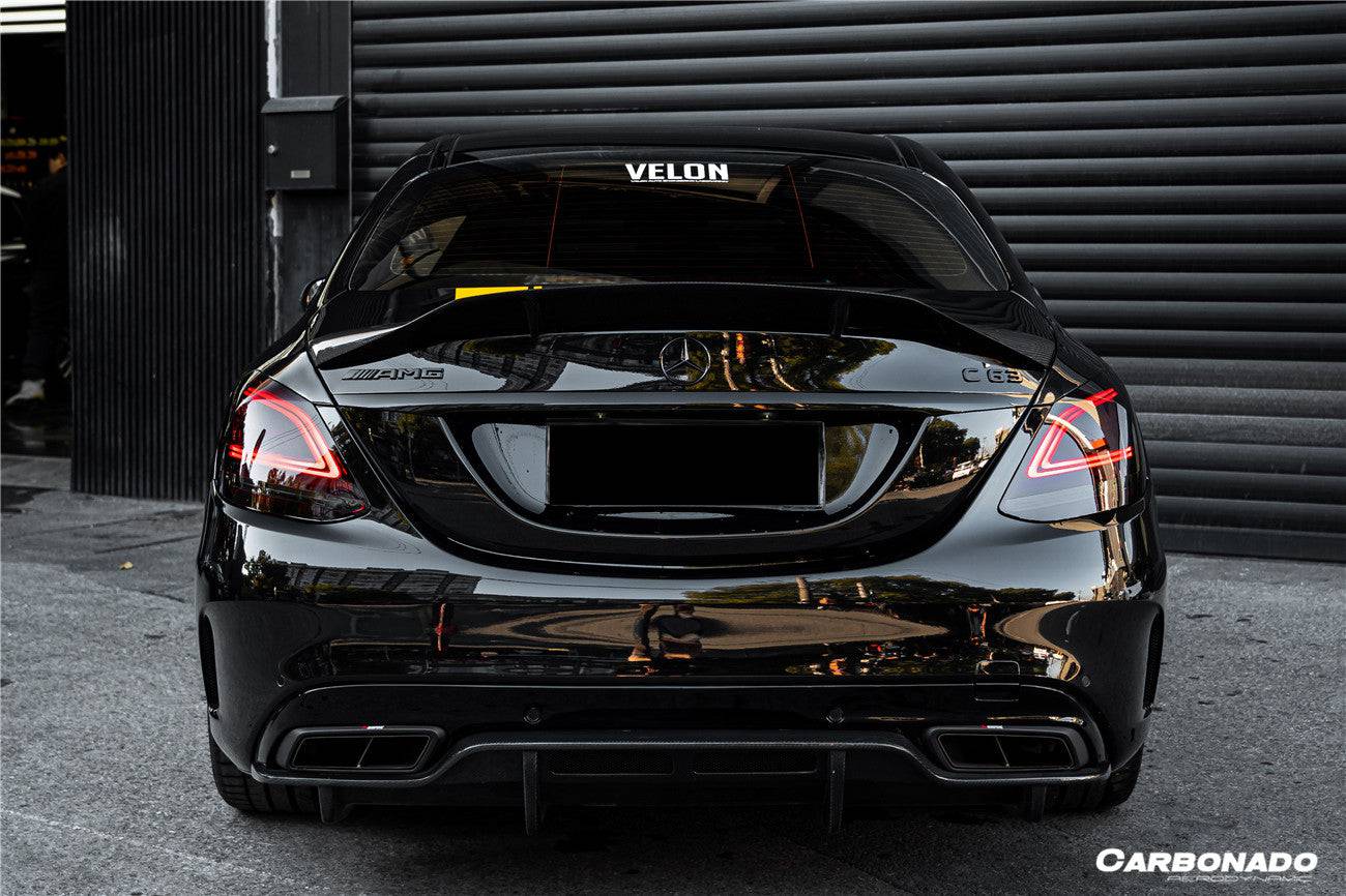 Carbonado RT Style Trunk Spoiler | 2015-2021 Mercedes Benz C63 AMG C-Class W205 Sedan