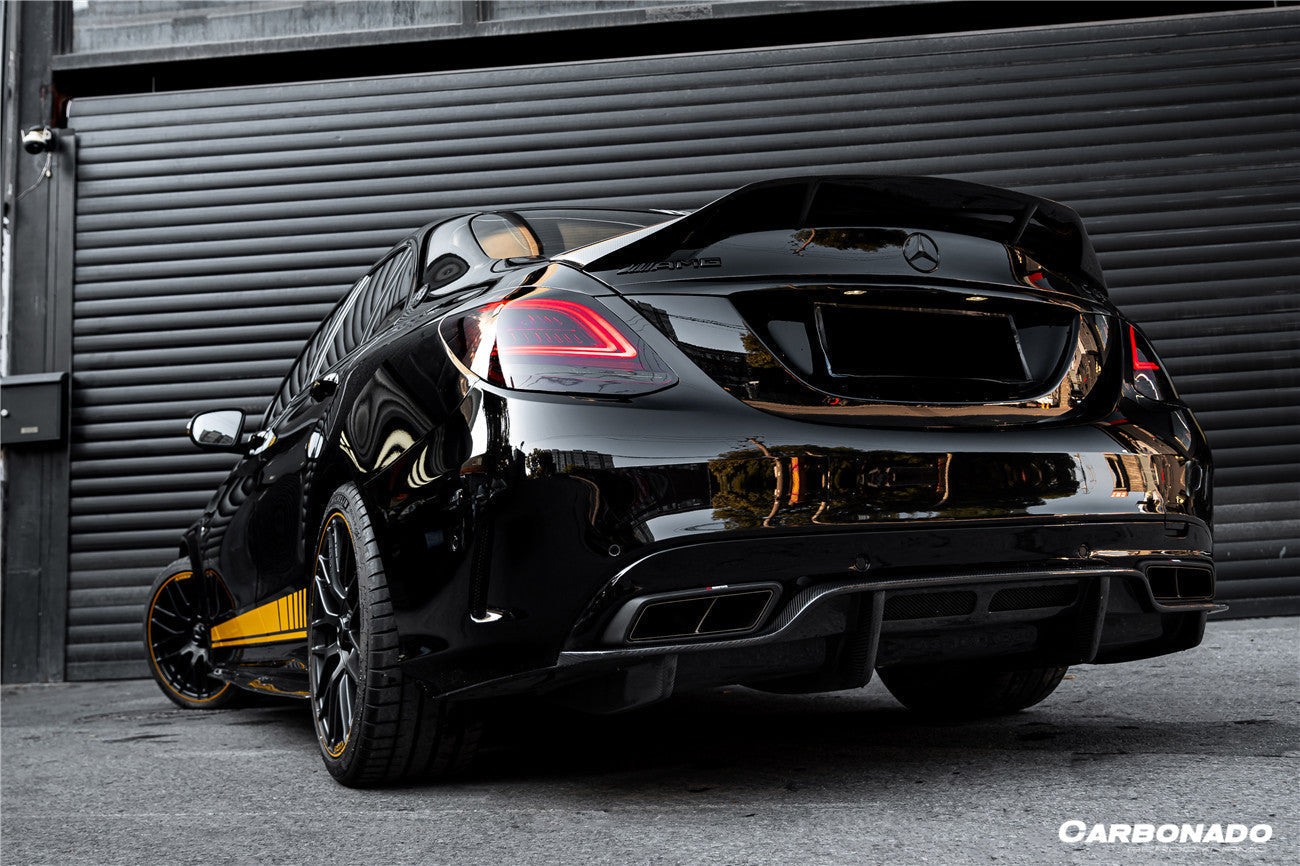 Carbonado RT Style Trunk Spoiler | 2015-2021 Mercedes Benz C63 AMG C-Class W205 Sedan