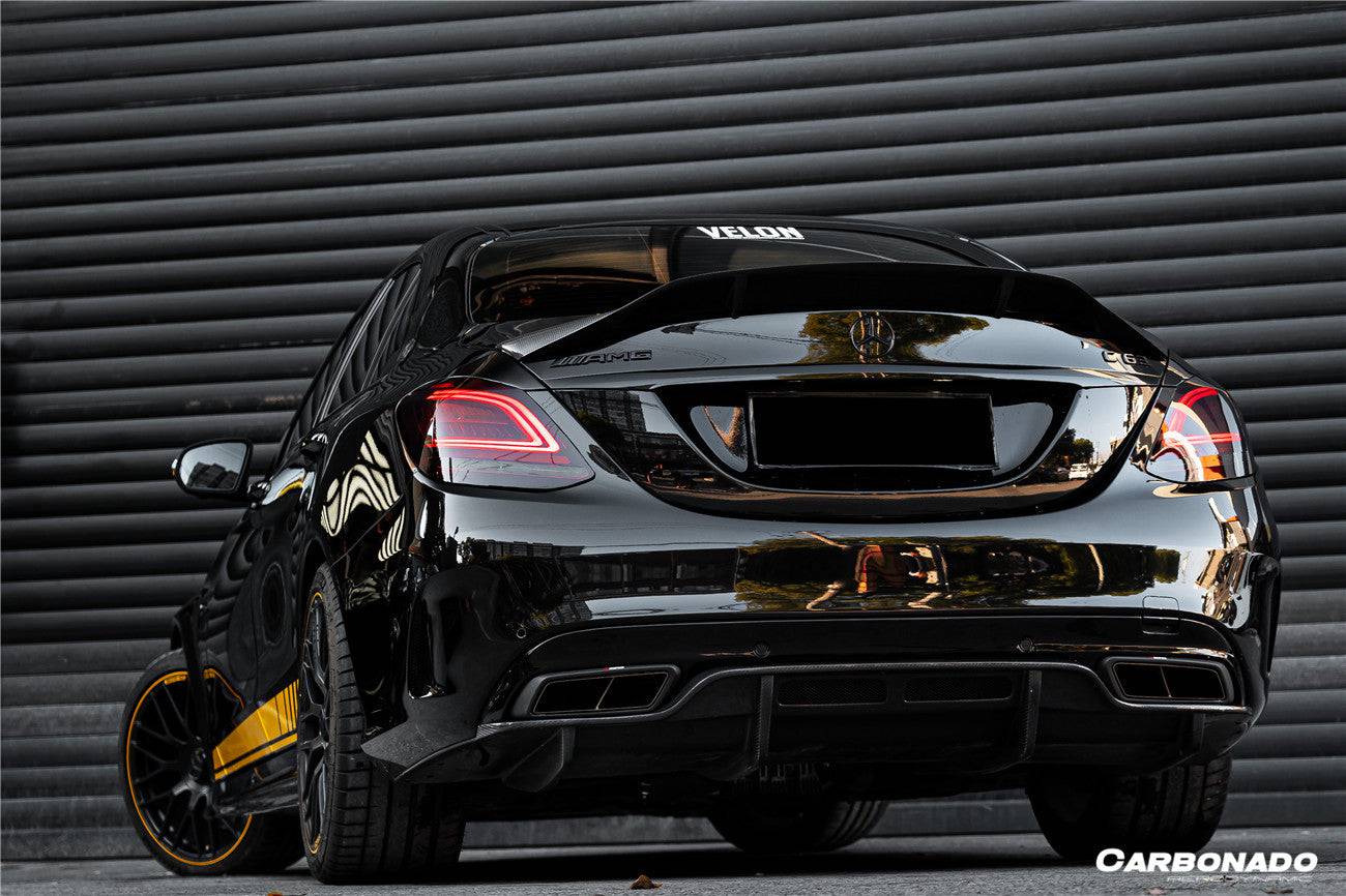 Carbonado RT Style Trunk Spoiler | 2015-2021 Mercedes Benz C63 AMG C-Class W205 Sedan