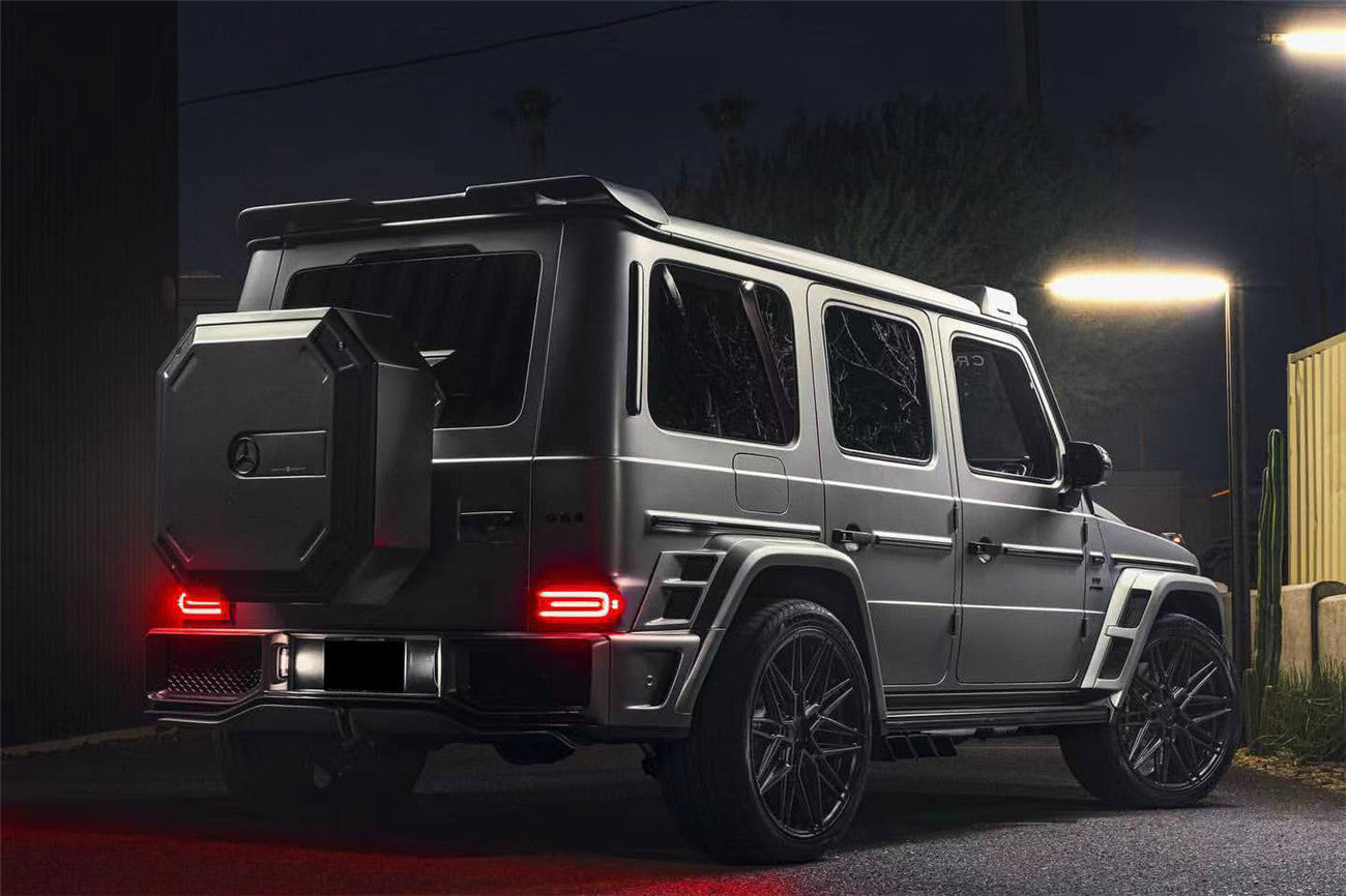 DarwinPRO 2019-2025 Mercedes Benz W464 | W465 G Wagon IMP Style Carbon Fiber Spare Wheel Tire Replacement | Fits G500, G550, G63 AMG