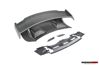 DarwinPRO Autoclave Carbon Fiber Trunk Spoiler Wing | 2013-2019 Porsche Carrera 911 991.2 4, S, 4S, GTS, 4 GTS
