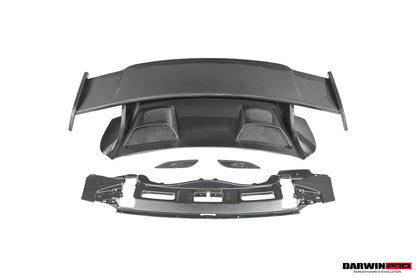 DarwinPRO Autoclave Carbon Fiber Trunk Spoiler Wing | 2013-2019 Porsche Carrera 911 991.2 4, S, 4S, GTS, 4 GTS