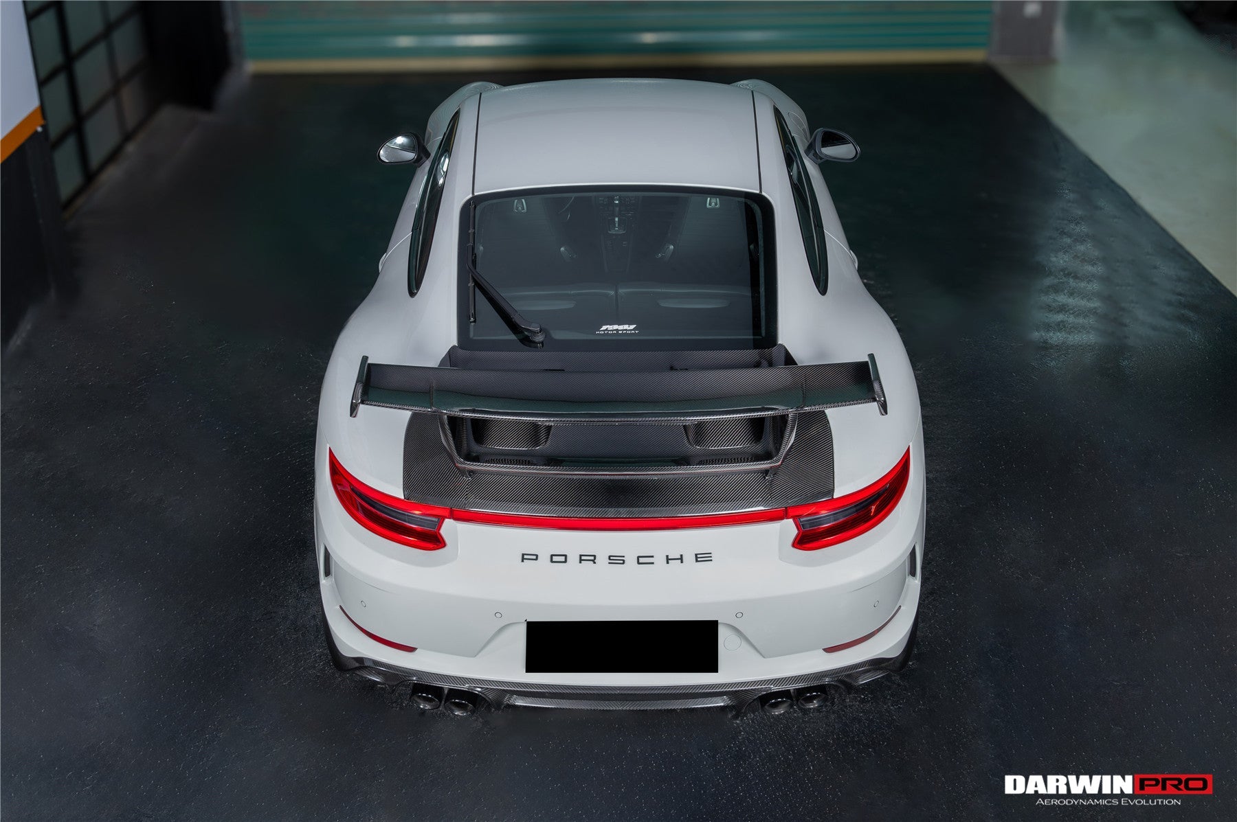 DarwinPRO Autoclave Carbon Fiber Trunk Spoiler Wing | 2013-2019 Porsche Carrera 911 991.2 4, S, 4S, GTS, 4 GTS