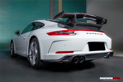DarwinPRO Autoclave Carbon Fiber Trunk Spoiler Wing | 2013-2019 Porsche Carrera 911 991.2 4, S, 4S, GTS, 4 GTS