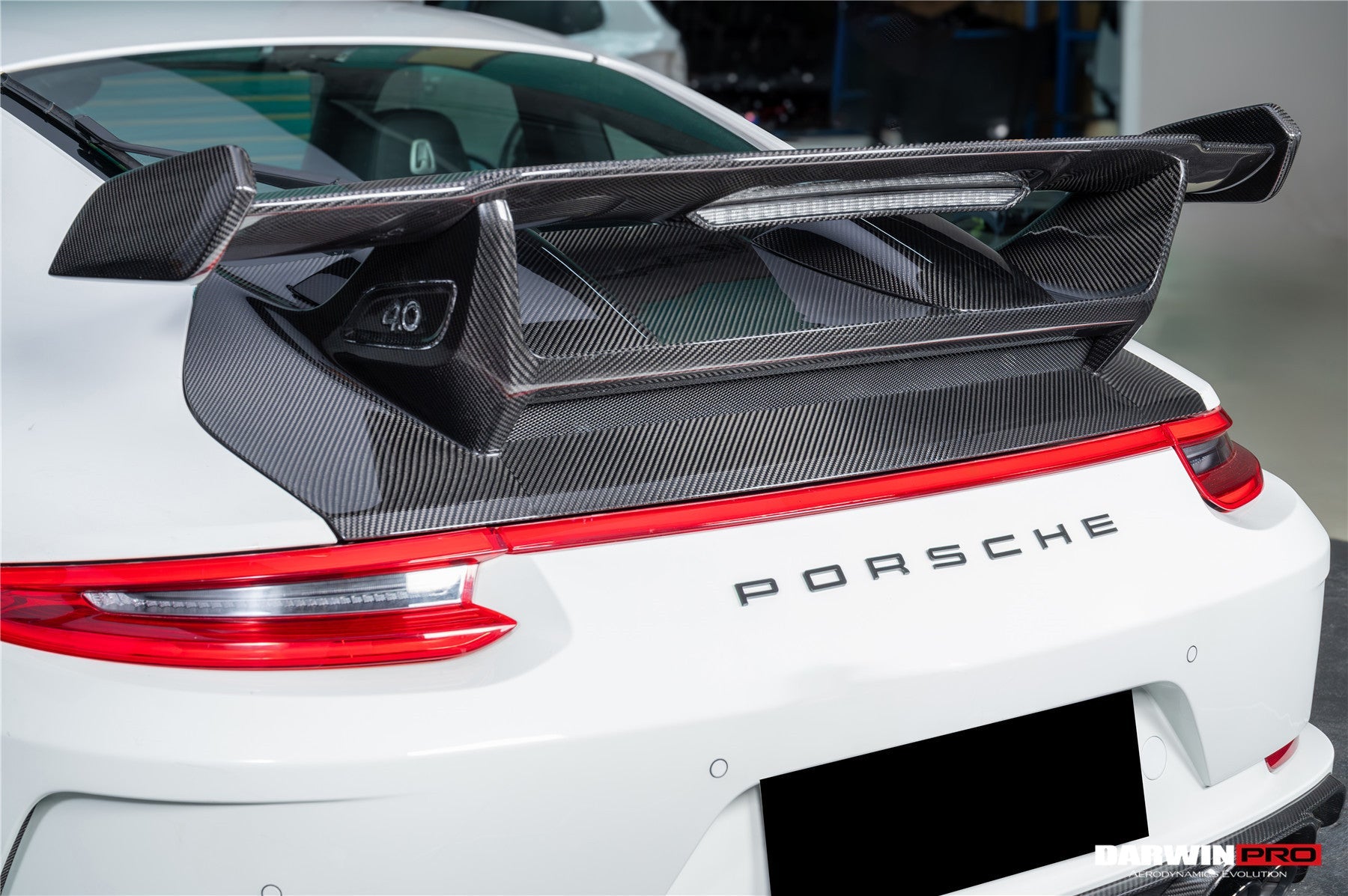 DarwinPRO Autoclave Carbon Fiber Trunk Spoiler Wing | 2013-2019 Porsche Carrera 911 991.2 4, S, 4S, GTS, 4 GTS