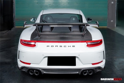 DarwinPRO Autoclave Carbon Fiber Trunk Spoiler Wing | 2013-2019 Porsche Carrera 911 991.2 4, S, 4S, GTS, 4 GTS
