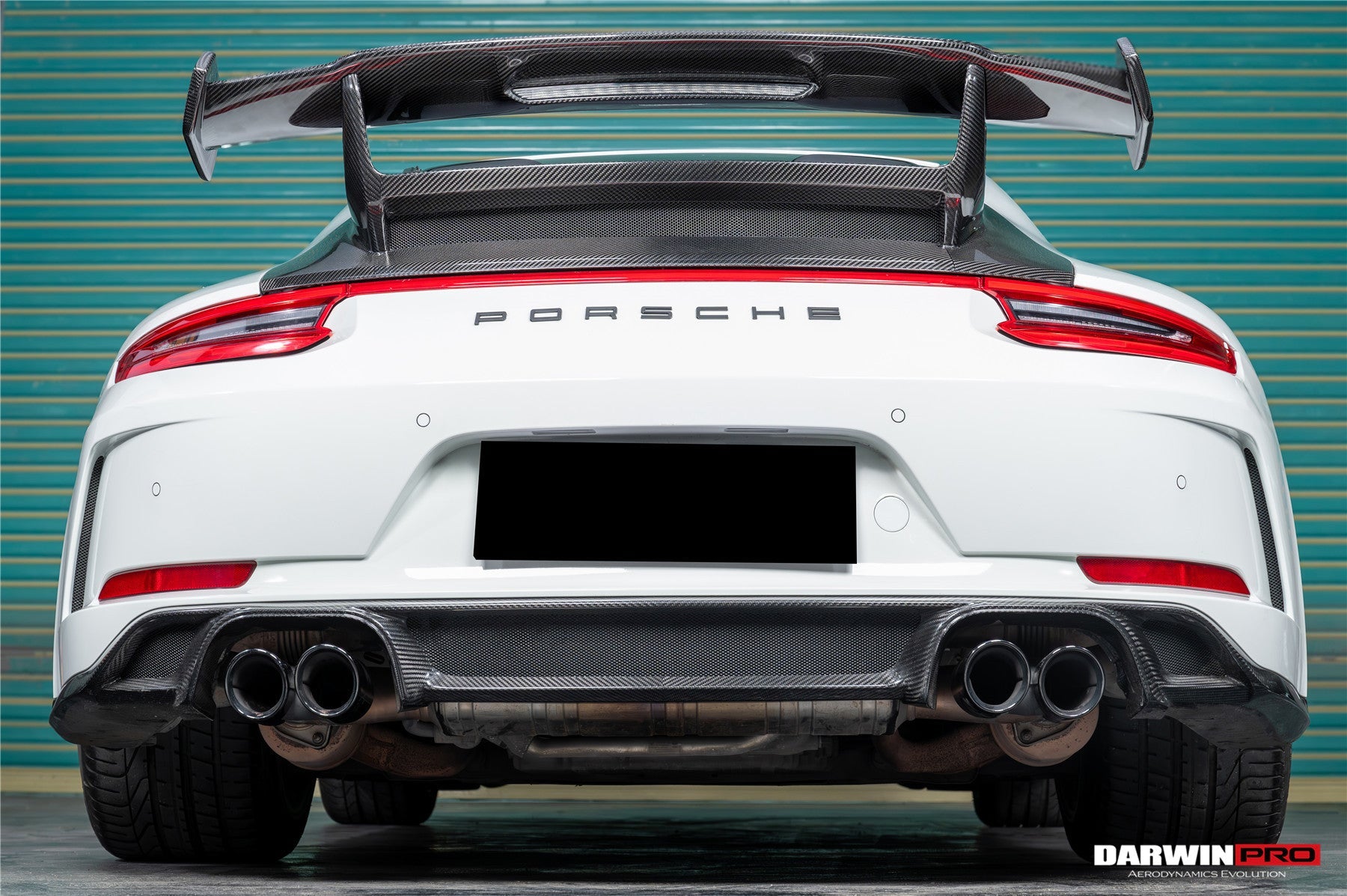 DarwinPRO Autoclave Carbon Fiber Trunk Spoiler Wing | 2013-2019 Porsche Carrera 911 991.2 4, S, 4S, GTS, 4 GTS