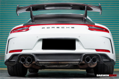 DarwinPRO Autoclave Carbon Fiber Trunk Spoiler Wing | 2013-2019 Porsche Carrera 911 991.2 4, S, 4S, GTS, 4 GTS