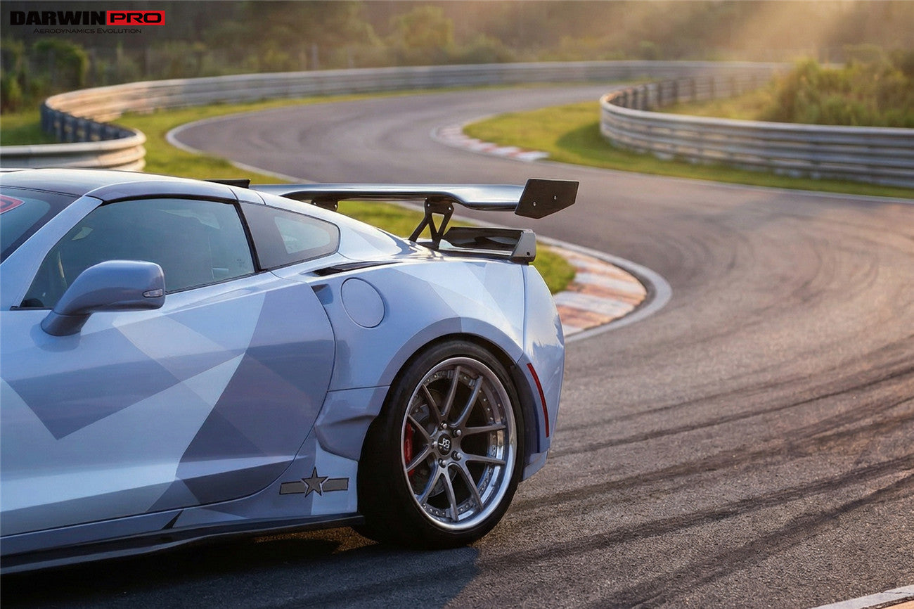 Alerón de maletero estilo BKSS DarwinPRO para Corvette C7 Z51 Grandsport Z06 2013-2019