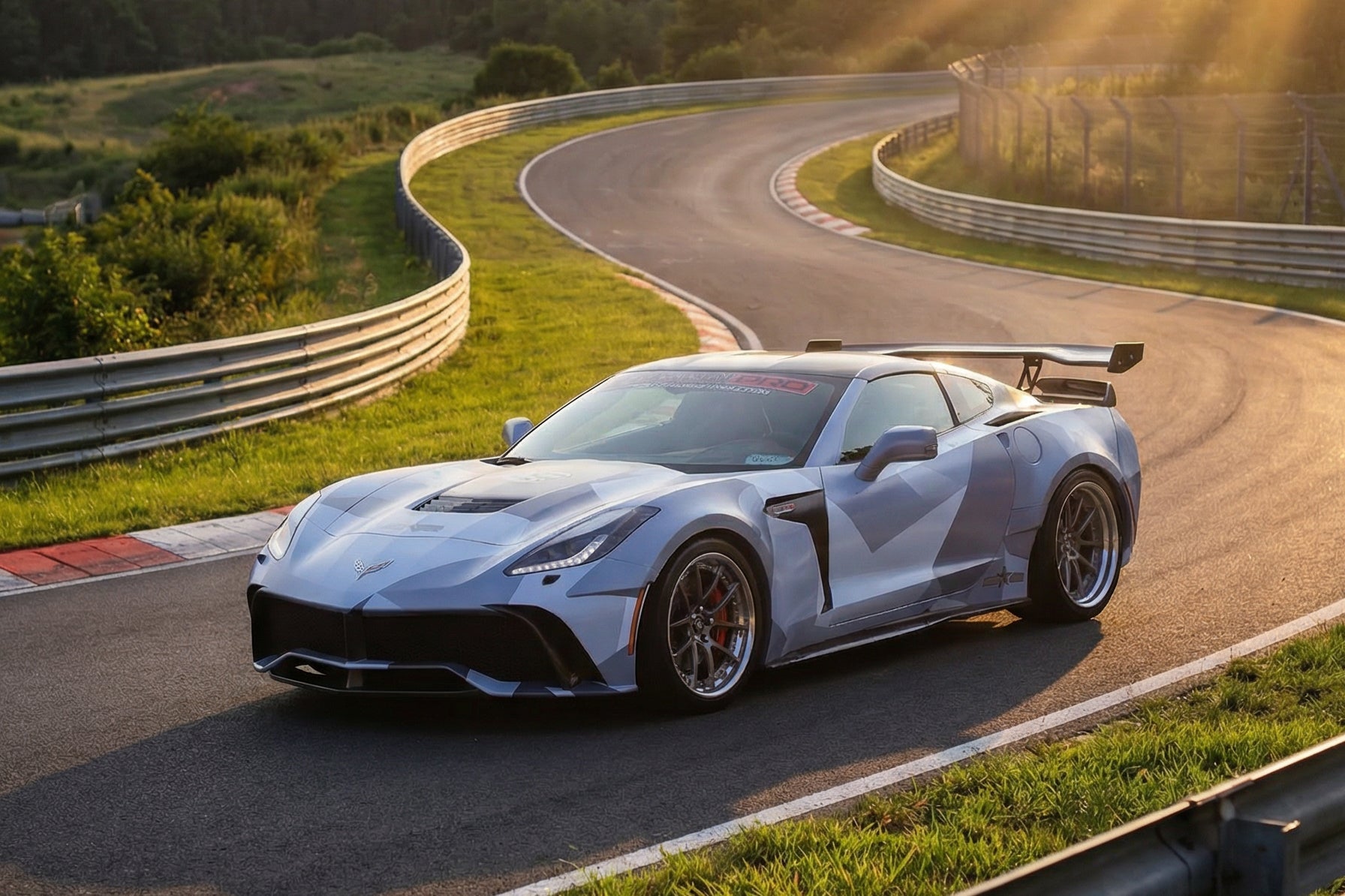 DarwinPRO 2013-2017 Corvette C7 Z51 BKSS Style Full Wide Body Kit