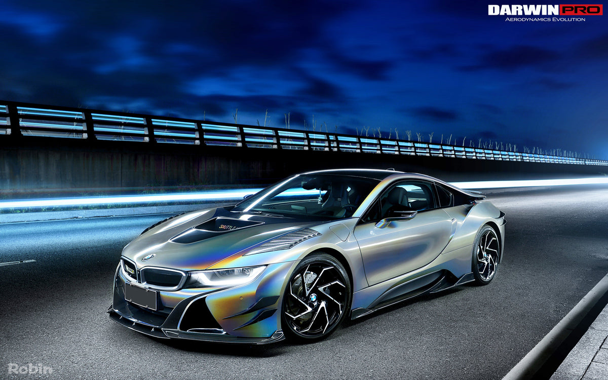 2014-2020 BMW i8 BZK Carbon Fiber Full Body Kit (CF8476EB Full Kit)