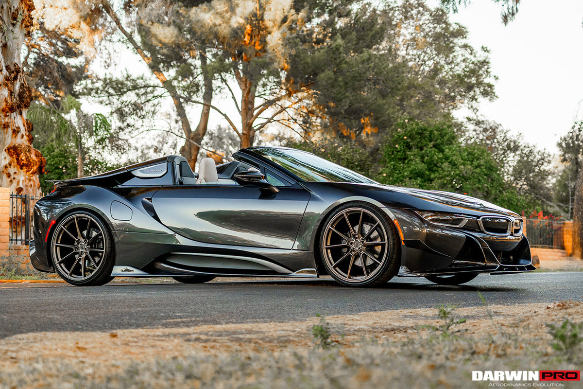 2014-2020 BMW i8 BZK Carbon Fiber Side Skirts (CF8476EB-SS)