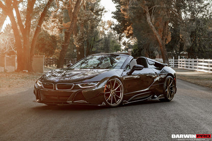 2014-2020 BMW i8 BZK Carbon Fiber Side Skirts (CF8476EB-SS)