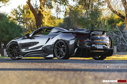 2014-2020 BMW i8 BZK Carbon Fiber Trunk Spoiler (CF8476EB-TS)