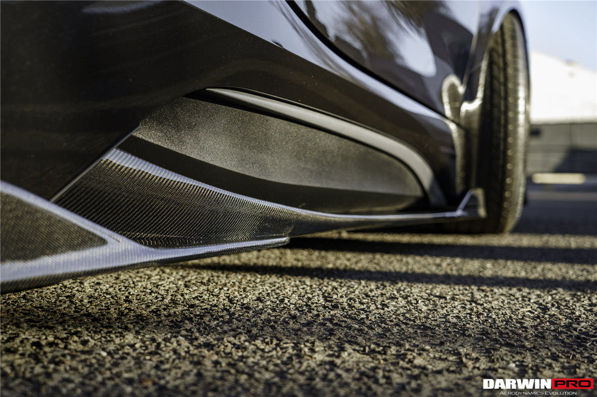 2014-2020 BMW i8 BZK Carbon Fiber Side Skirts (CF8476EB-SS)