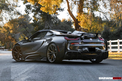 2014-2020 BMW i8 BZK Carbon Fiber Side Skirts (CF8476EB-SS)
