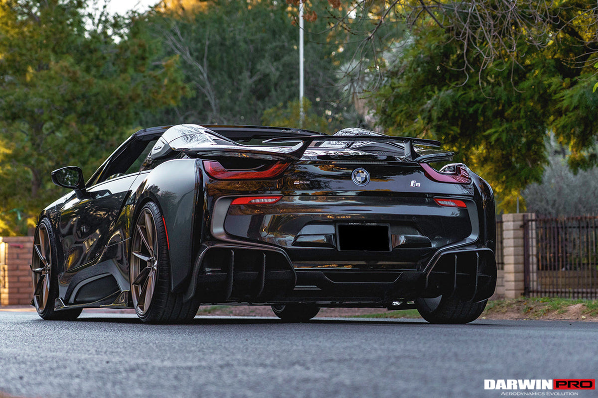 2014-2020 BMW i8 BZK Carbon Fiber Trunk Spoiler (CF8476EB-TS)