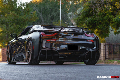 2014-2020 BMW i8 BZK Carbon Fiber Trunk Spoiler (CF8476EB-TS)