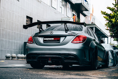 Alerón de maletero DarwinPRO de fibra de carbono de alto rendimiento para Mercedes Benz Clase C W205 Sedán IMP (2015-2021)