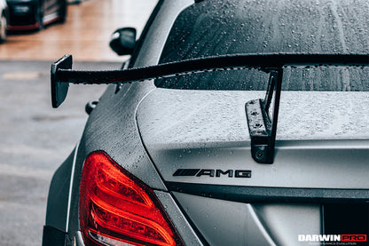 Alerón de maletero DarwinPRO de fibra de carbono de alto rendimiento para Mercedes Benz Clase C W205 Sedán IMP (2015-2021)