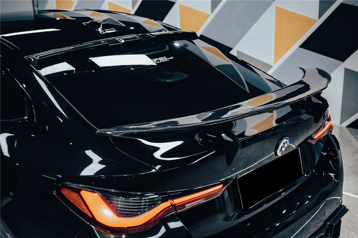 2021-2026 BMW i4 G26 Gran Coupe Autoclave Carbon Fiber GT Wing DarwinPRO (AM Style) (sku-54162204787006)