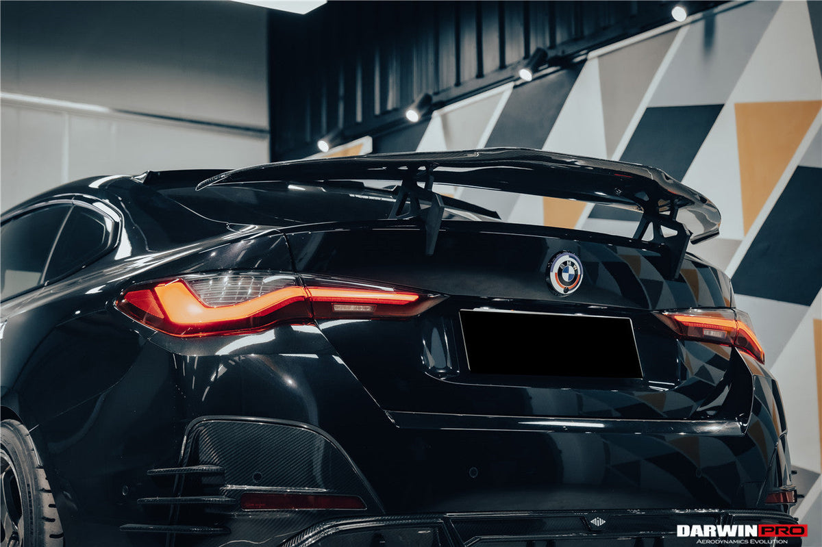 2021-2026 BMW i4 G26 Gran Coupe Autoclave Carbon Fiber GT Wing DarwinPRO (AM Style) (sku-54162204787006)