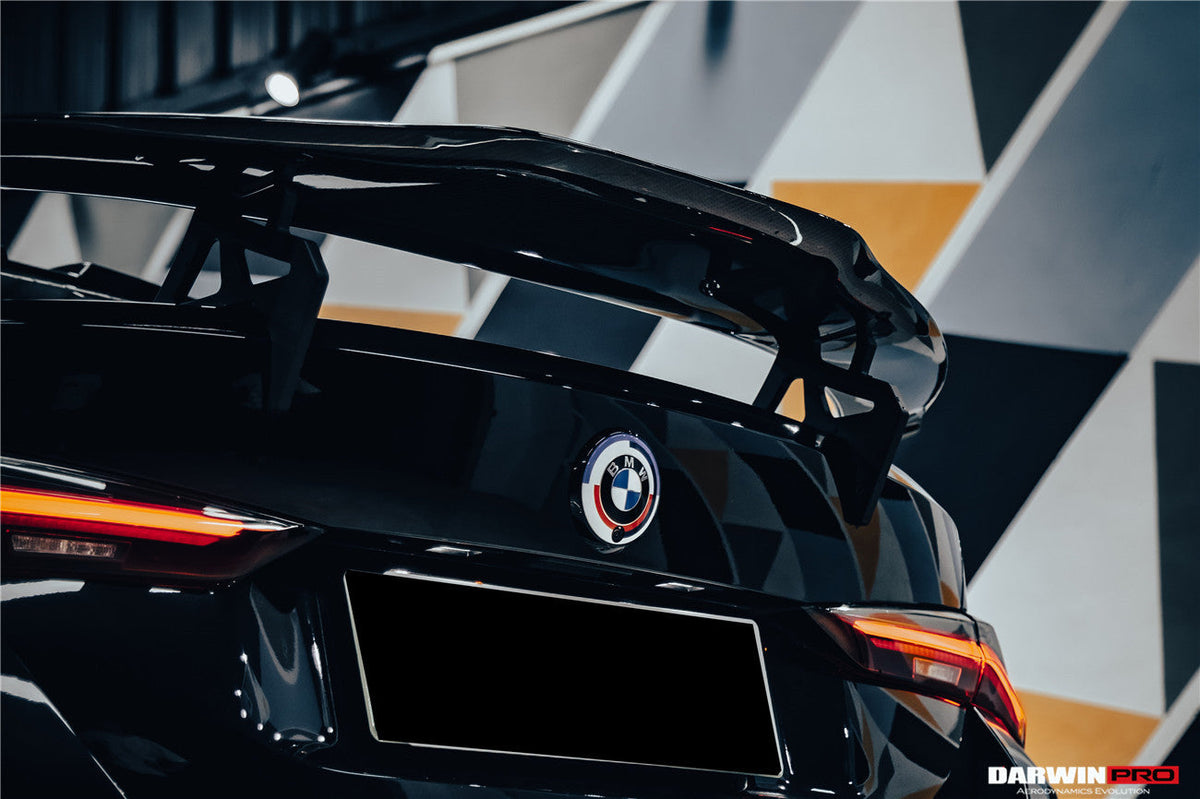 2021-2026 BMW i4 G26 Gran Coupe Autoclave Carbon Fiber GT Wing DarwinPRO (AM Style) (sku-54162204787006)