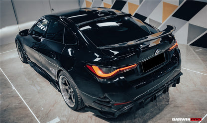 2021-2026 BMW i4 G26 Gran Coupe Autoclave Carbon Fiber GT Wing DarwinPRO (AM Style) (sku-54162204787006)