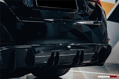 2021-2026 BMW i4 G26 Gran Coupe Autoclave Carbon Fiber Rear Diffuser DarwinPRO (AM Style) (DRYCFi4-MIWAM-RD)