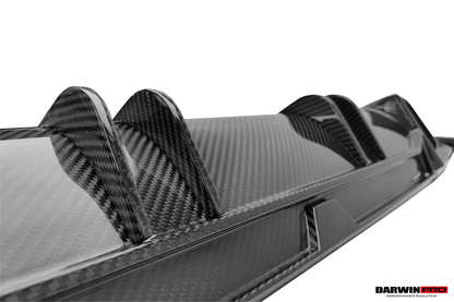 2021-2026 BMW i4 G26 Gran Coupe Autoclave Carbon Fiber Rear Diffuser DarwinPRO (AM Style) (DRYCFi4-MIWAM-RD)