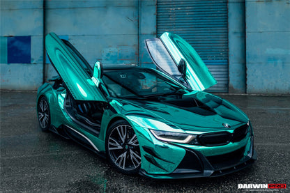 2014-2020 BMW i8 BZK Carbon Fiber Full Body Kit (CF8476EB Full Kit)