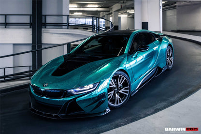 2014-2020 BMW i8 BZK Carbon Fiber Full Body Kit (CF8476EB Full Kit)