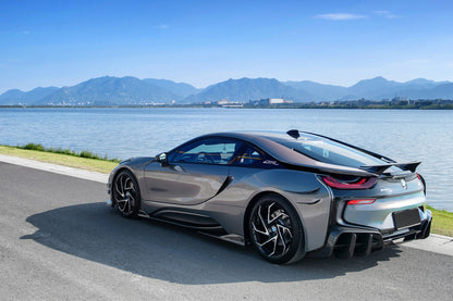 2014-2020 BMW i8 BZK Carbon Fiber Side Skirts (CF8476EB-SS)