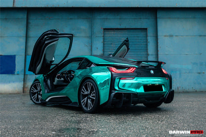2014-2020 BMW i8 BZK Carbon Fiber Trunk Spoiler (CF8476EB-TS)