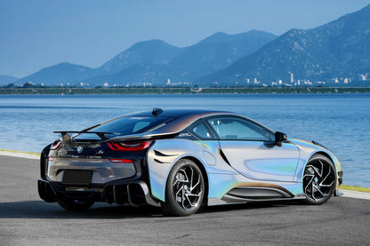 2014-2020 BMW i8 BZK Carbon Fiber Rear Canards (CF8476EB-RBCRD)