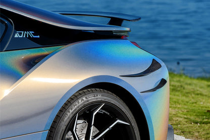 2014-2020 BMW i8 BZK Carbon Fiber Rear Canards (CF8476EB-RBCRD)