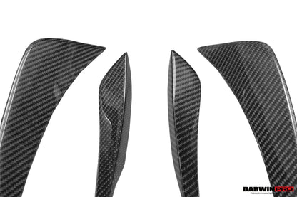 2014-2020 BMW i8 BZK Carbon Fiber Rear Canards (CF8476EB-RBCRD)