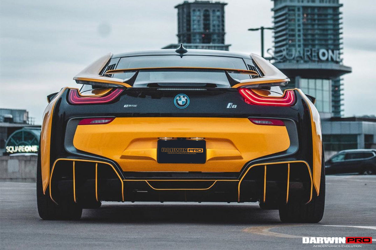 2014-2020 BMW i8 BZK Carbon Fiber Trunk Spoiler (CF8476EB-TS)