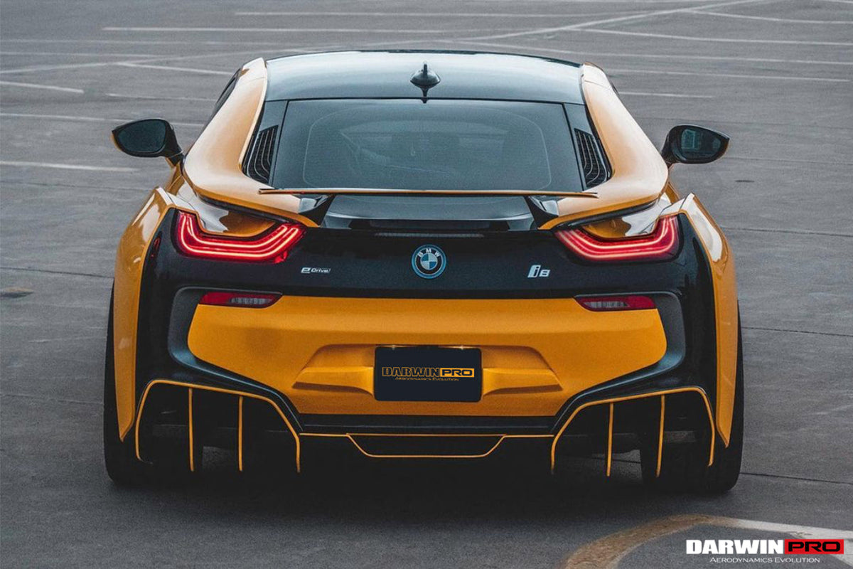 2014-2020 BMW i8 BZK Carbon Fiber Trunk Spoiler (CF8476EB-TS)