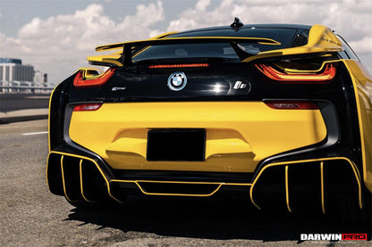 2014-2020 BMW i8 BZK Carbon Fiber Trunk Spoiler (CF8476EB-TS)