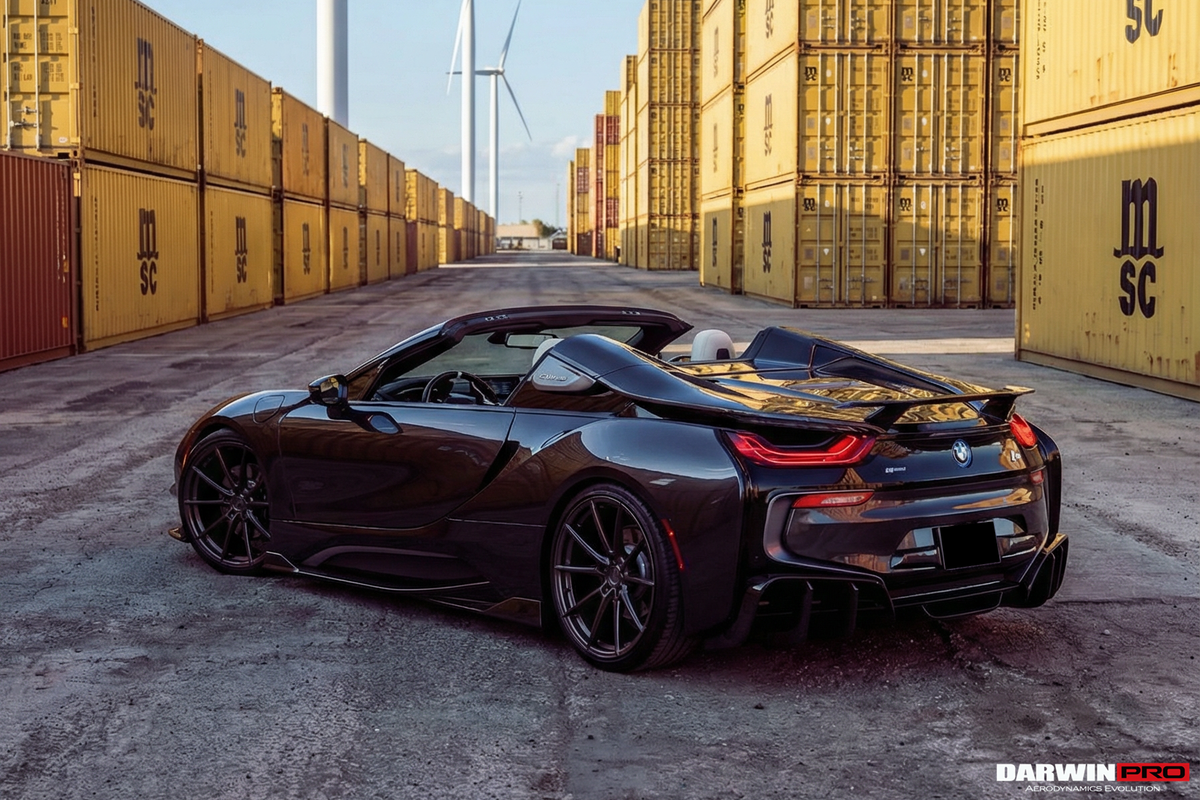 2014-2020 BMW i8 BZK Carbon Fiber Side Skirts (CF8476EB-SS)