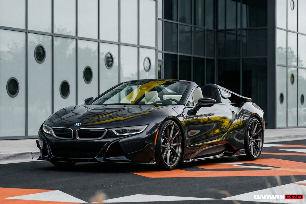 2014-2020 BMW i8 BZK Carbon Fiber Side Skirts (CF8476EB-SS)