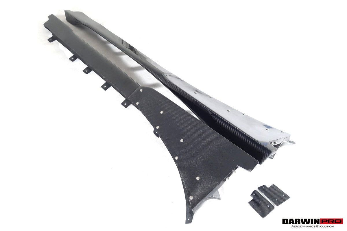 2014-2020 BMW i8 BZK Carbon Fiber Side Skirts (CF8476EB-SS)