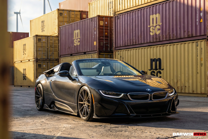2014-2020 BMW i8 BZK Carbon Fiber Side Skirts (CF8476EB-SS)