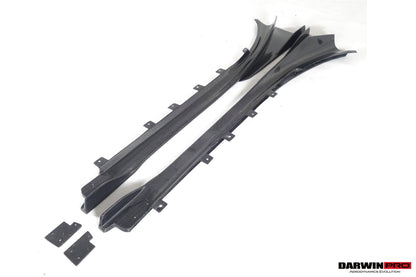 2014-2020 BMW i8 BZK Carbon Fiber Side Skirts (CF8476EB-SS)