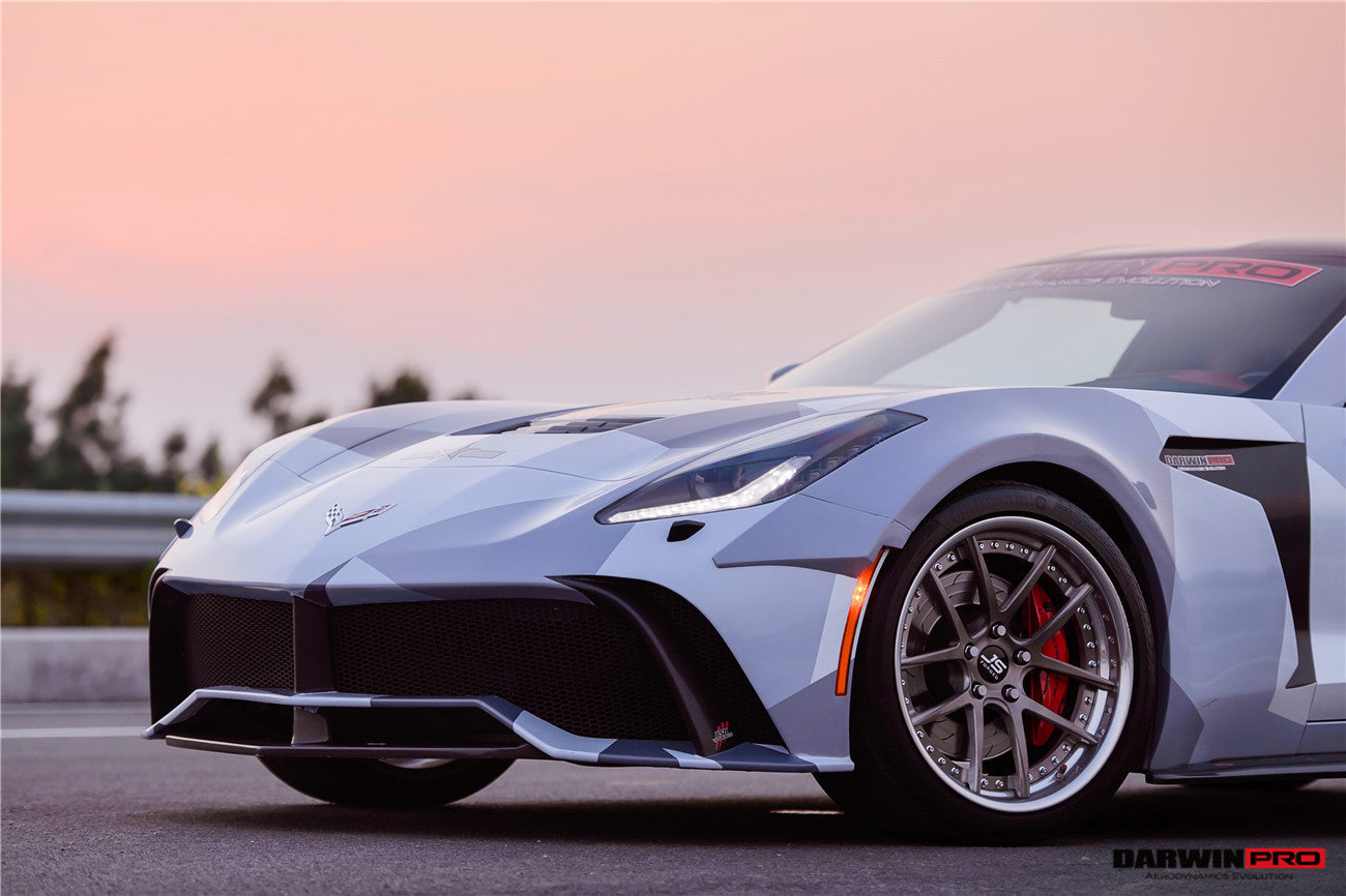 DarwinPRO 2013-2017 Corvette C7 Z51 BKSS Style Full Wide Body Kit