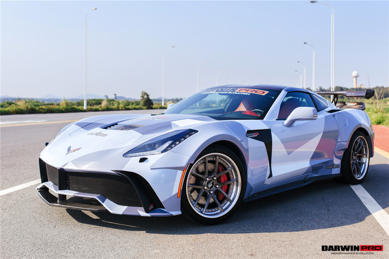 DarwinPRO 2013-2017 Corvette C7 Z51 BKSS Style Full Wide Body Kit